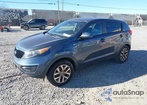 2015 Kia Sportage Lx из США, поврежденный, VIN KNDPBCAC2F7757761